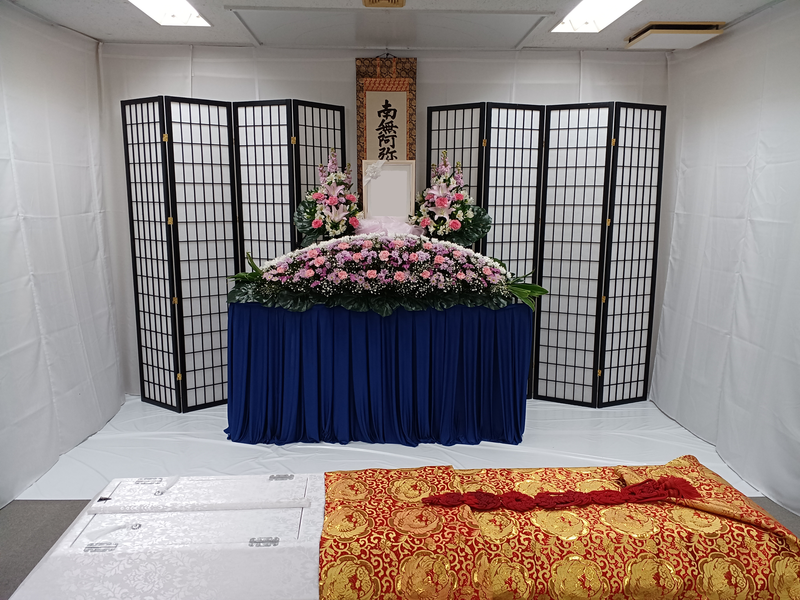 葬儀事例: 足代公園集会所にての家族葬