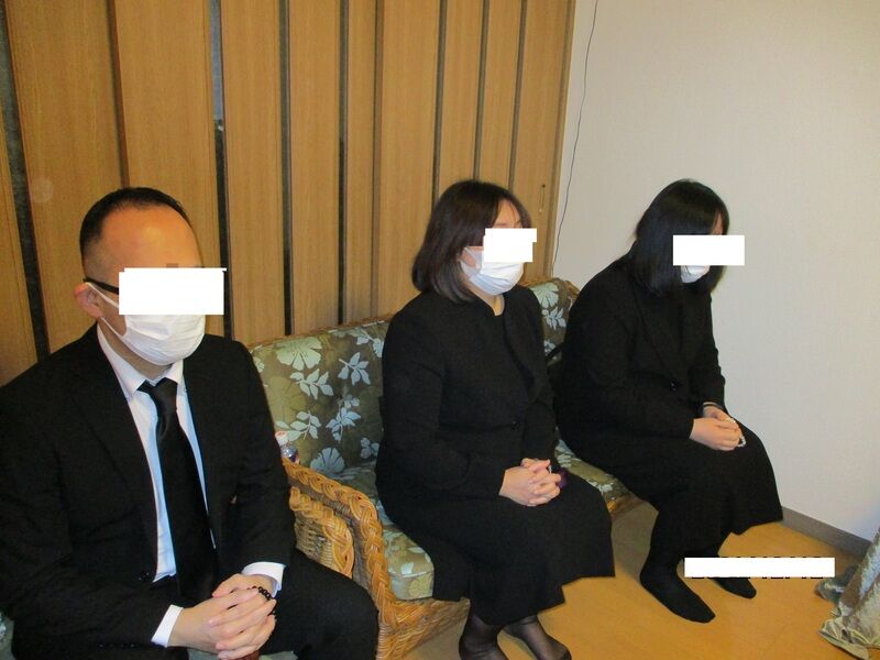 葬儀事例: 横浜市自宅葬