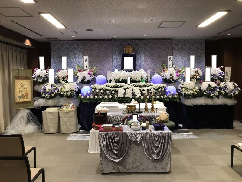 葬儀事例: 所沢市斎場での家族葬（１日葬）