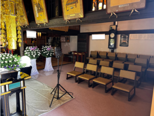 葉山町　長運寺での一日葬