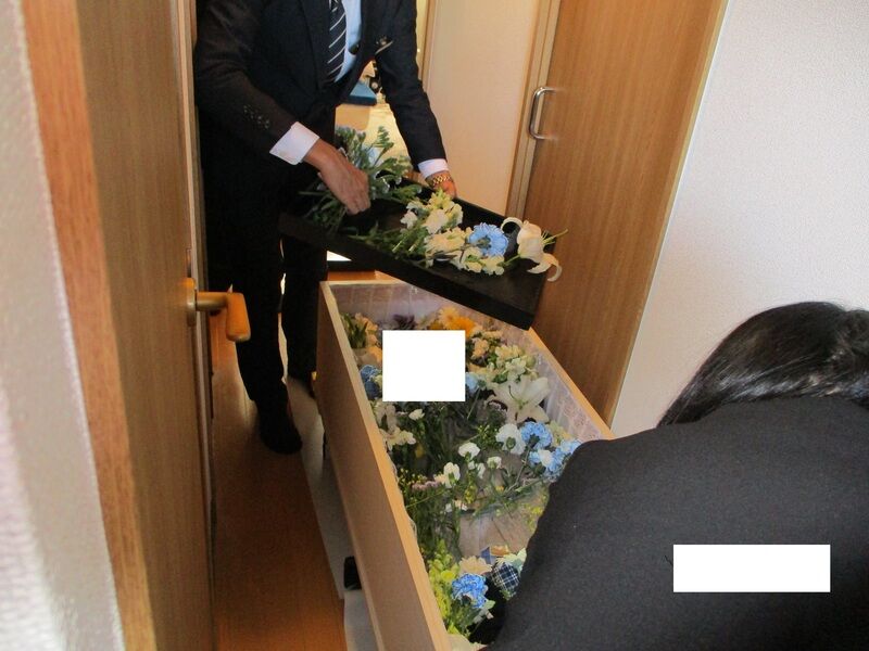 葬儀事例: 横浜市自宅葬