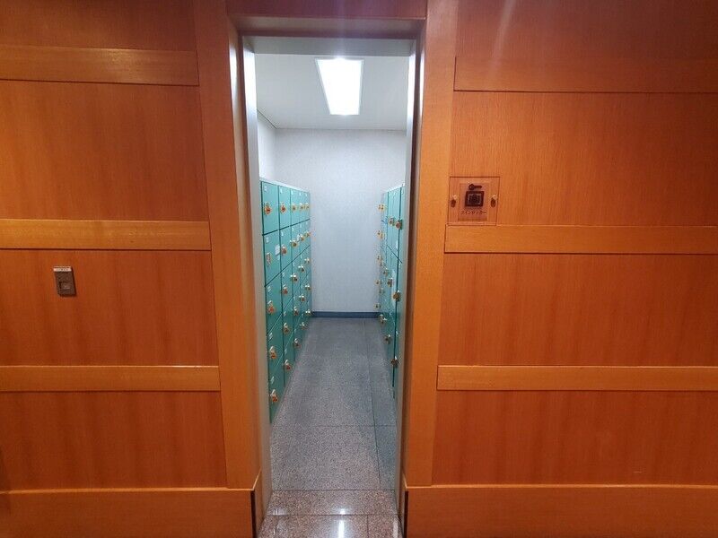 箕面市立聖苑 コインロッカー