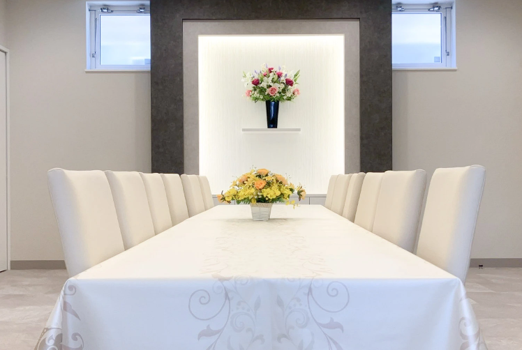 家族葬のディアネス 手稲富丘 会食室