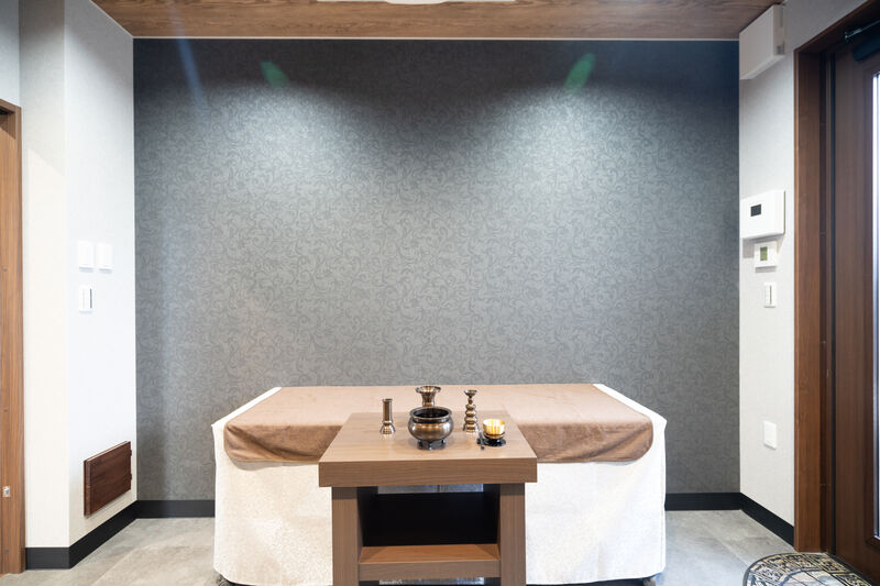 天来の家族葬ハウス 柏南 霊安室