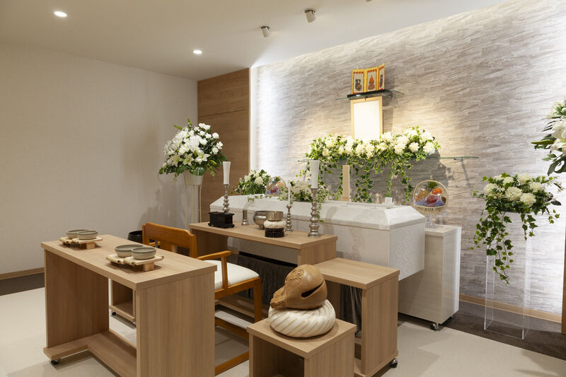 家族葬の四季風　所沢 祭壇右画像