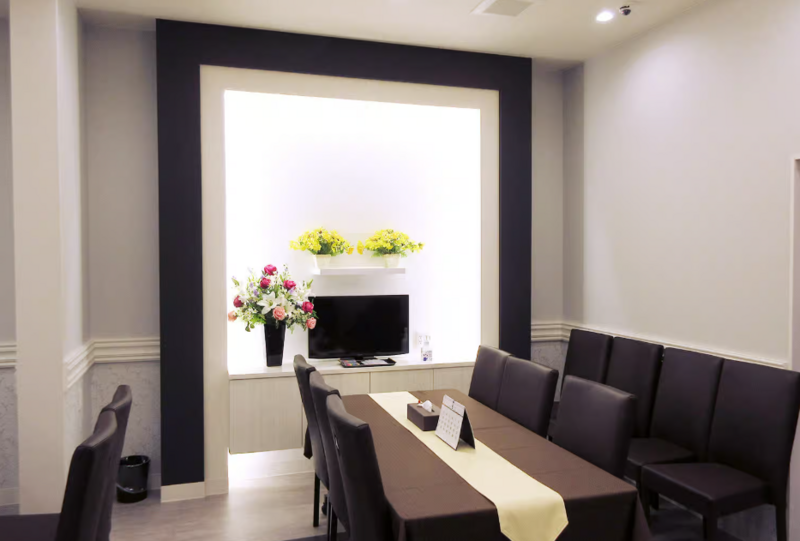 家族葬の仙和 石巻あけぼの 会食室