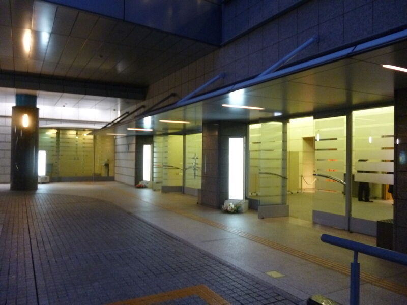 大阪市立北斎場 大阪市立北斎場式場夜景