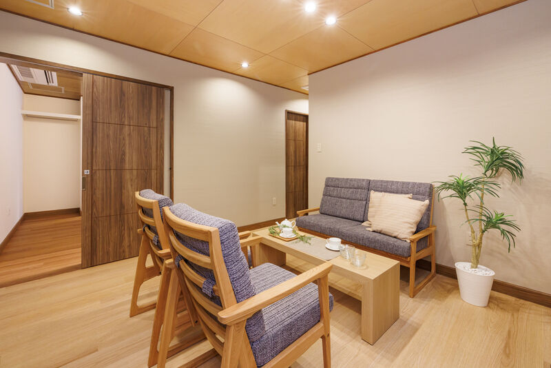 家族葬ホール イズモ葬祭 土橋 遺族控室