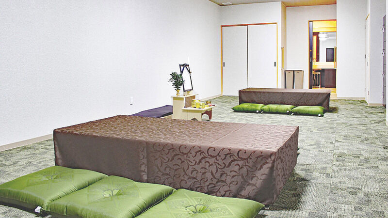 岡崎洞愛昇殿 ご家族で過ごせるゆとりある親族控室