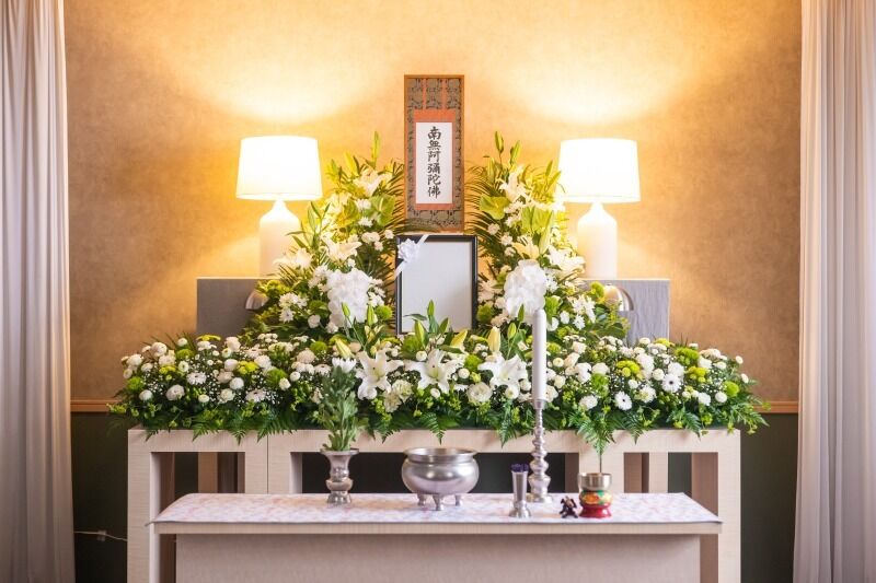 家族葬ホールひより竹末 1Ｆ祭壇