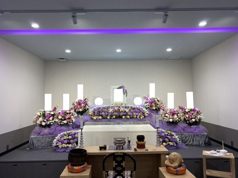 家族葬ホール　思親館 施行事例１