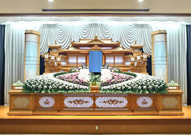 セレモニア塩釜 楠(くすのき)会館 家族葬祭壇