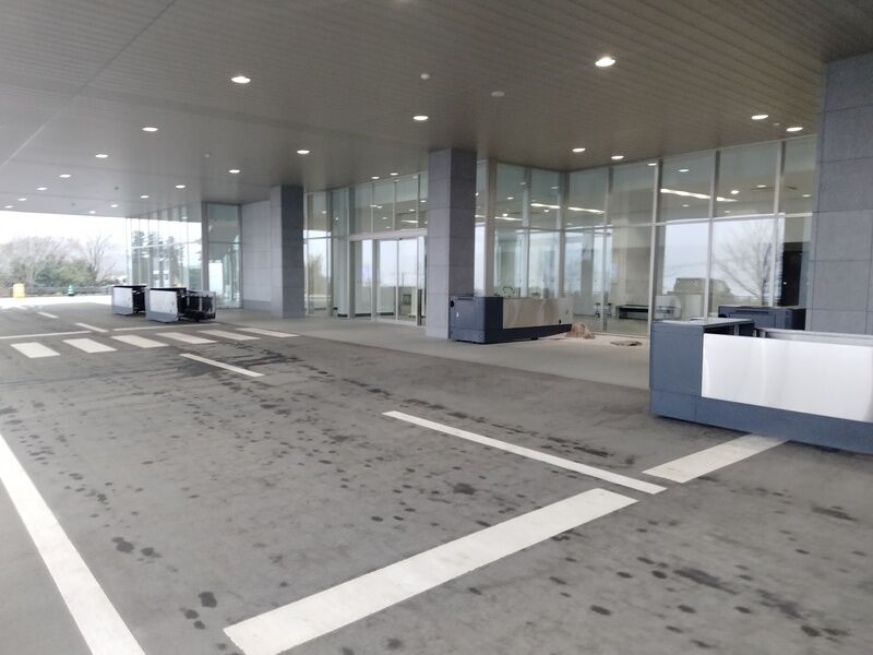 小田原市斎場 エントランス