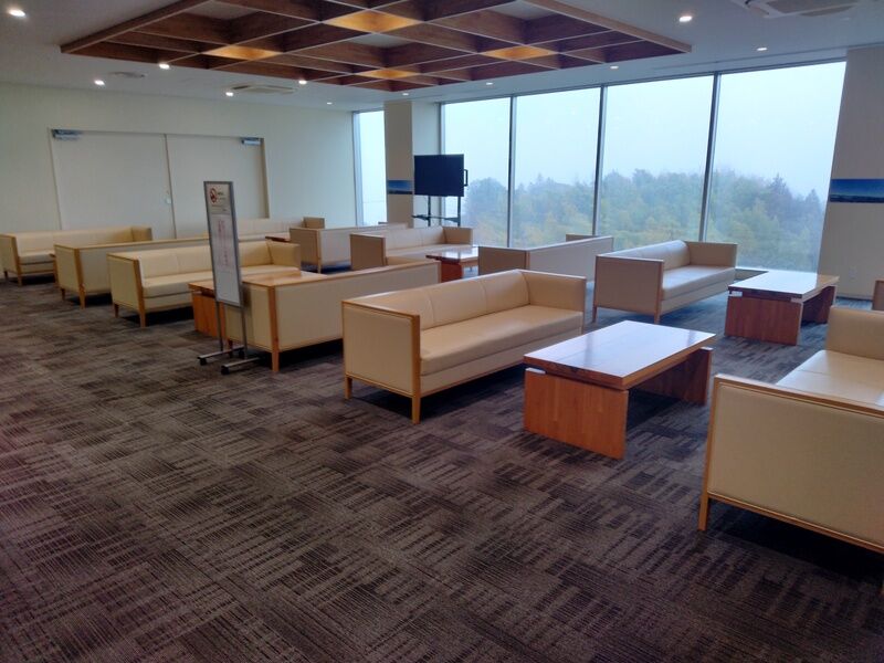 小田原市斎場 火葬待合ロビー