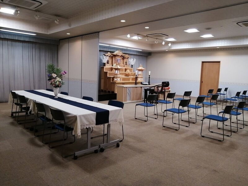 セレモールやよい坂 式場と会食室