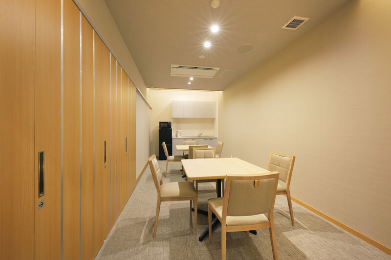 出雲殿互助会の家族葬　東脇 会食室