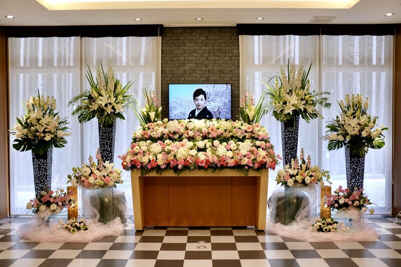 アトラスファミリーホール大田原　すずらん式場 祭壇