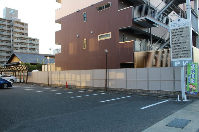 法要庵岡山中央会館 岡山中央会館駐車場１