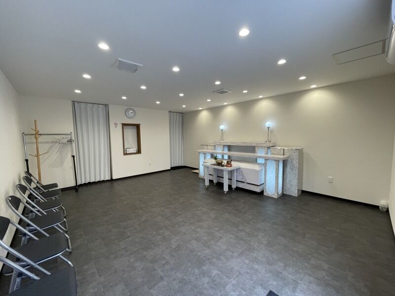 家族葬ホール親和 式場入口
