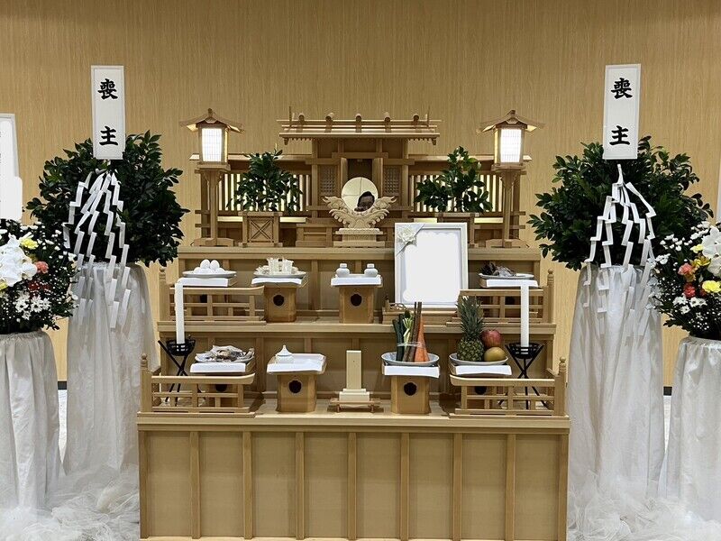 浦和斎場 浦和斎場にて神式