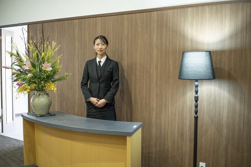 家族葬ホール上田神畑 エントランス