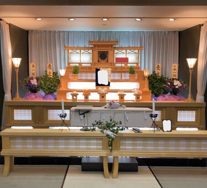 やすらぎ苑 やすらぎ苑にて神式