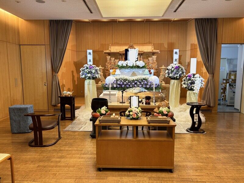 印西斎場 印西斎場にて家族葬