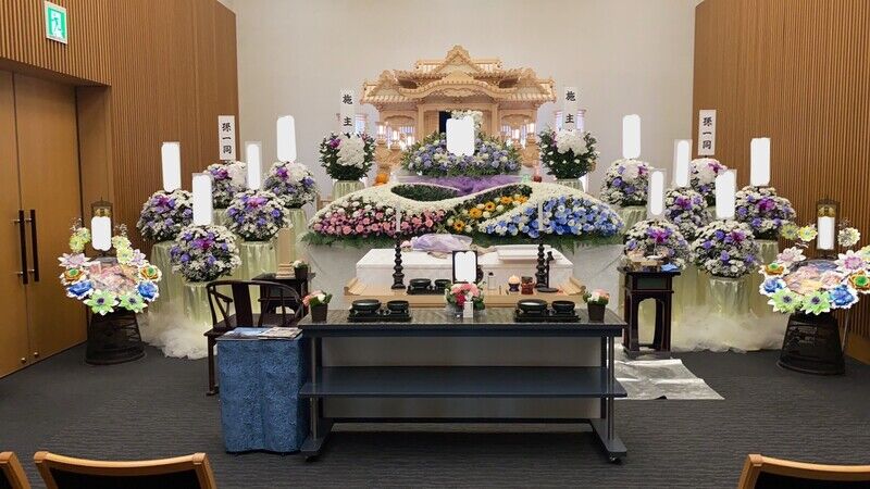 越谷市斎場 越谷市斎場にて家族葬
