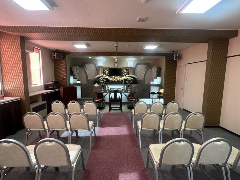 あなたに寄り添うお葬式 家族葬式場メルシー 会場全体