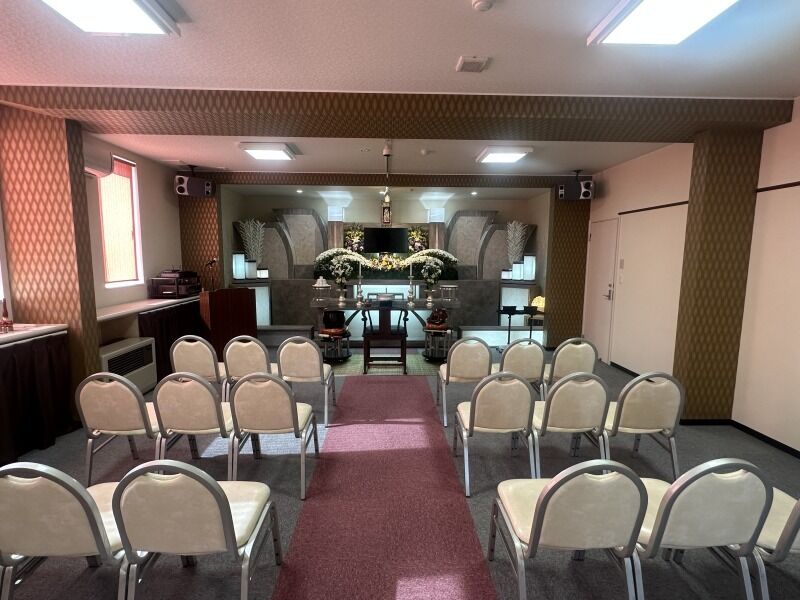あなたに寄り添うお葬式 家族葬式場メルシー 会場全体