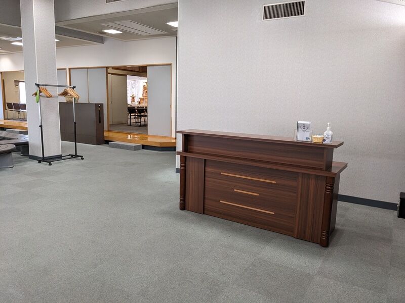 1日葬ル－ム小さなかれん荒川沖 1日葬ルーム小さなかれん荒川沖　ロビー・受付
