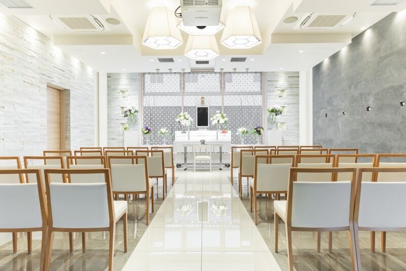 家族葬会館室蘭 室蘭星光館内観