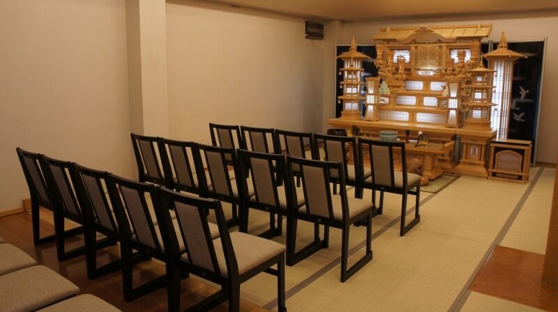 家族葬のはくぜん　上山ホール 上山ホール・内観
