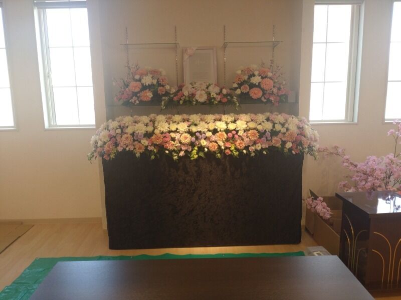 天国社 高崎ピクシー邸　桜想 高崎ピクシー邸　　祭壇飾り