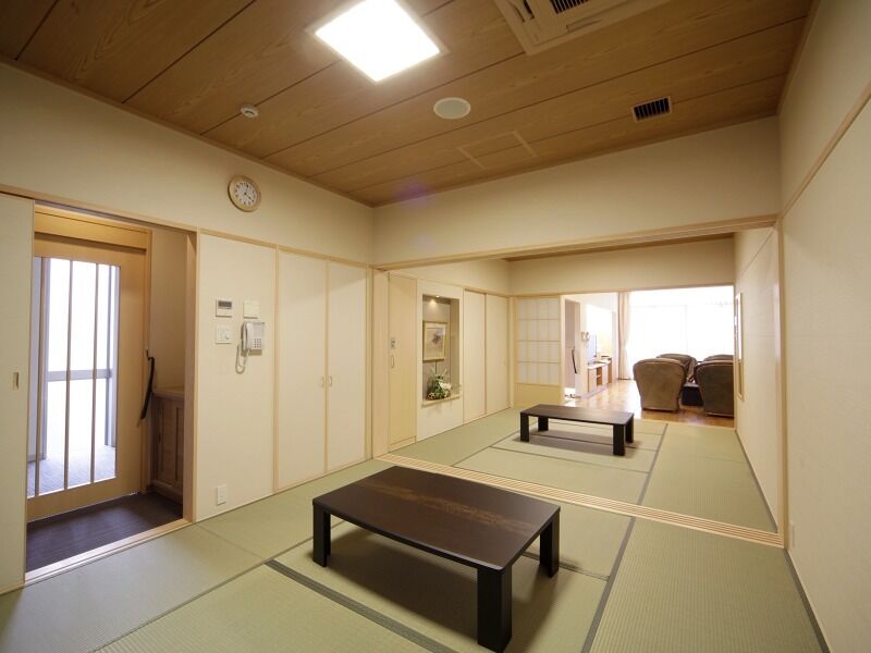 家族葬ホール イズモ葬祭 中川 追憶館 遺族控室 和室