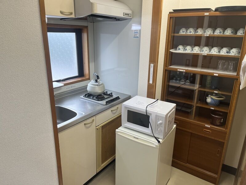 立川市斎場 2階控室キッチン