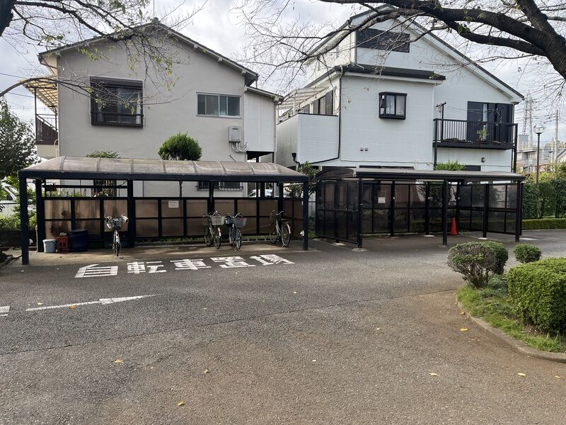 立川市斎場 駐輪場