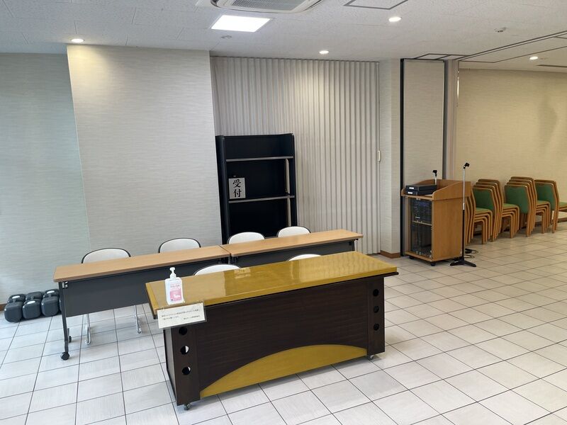 南山ホール 第一式場　受付