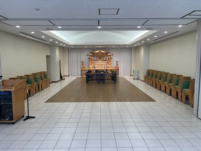 南山ホール 第二式場　全体