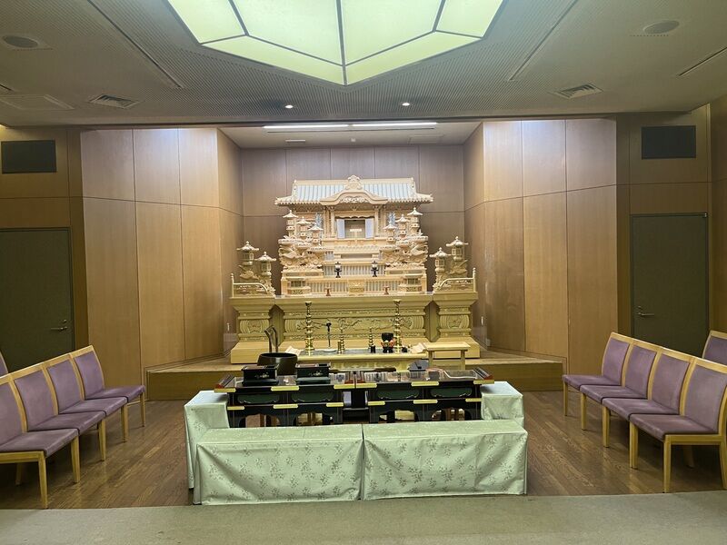 府中の森市民聖苑 第一・第二式場
