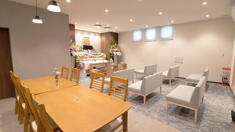 小さなお葬式 岸和田ホール 式場2
