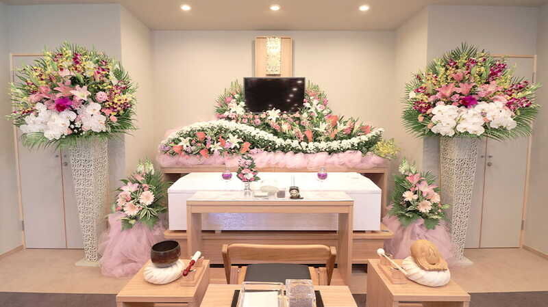 小さなお葬式 尼崎立花ホール 祭壇