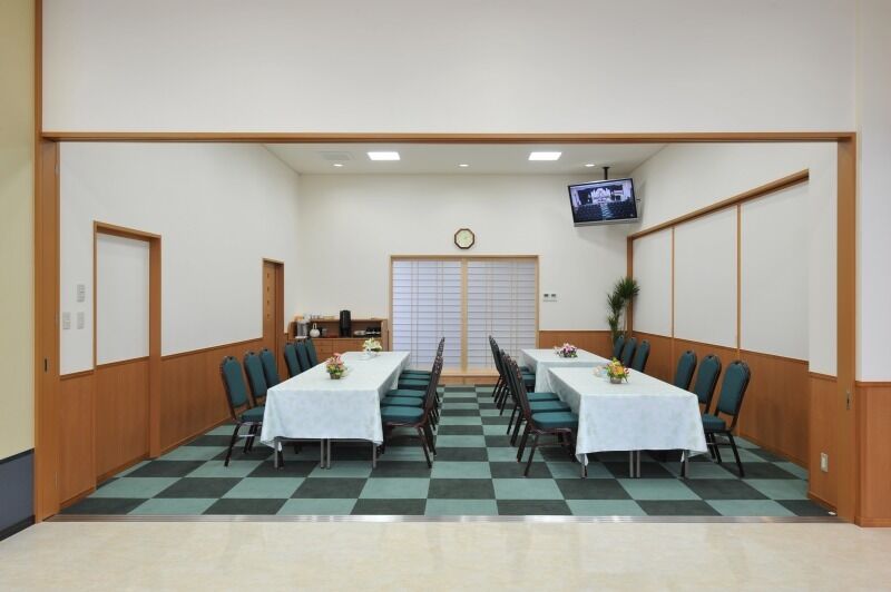 小さなお葬式 山南ホール 食事室