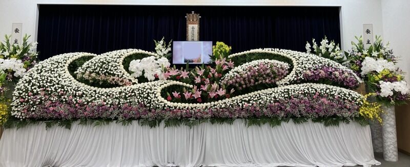 小さなお葬式 三田ホール 祭壇 (3)