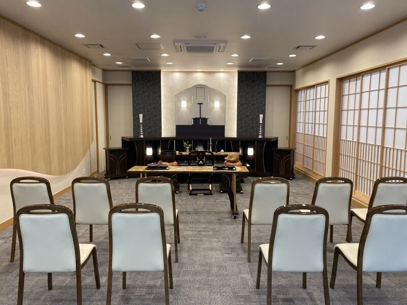 小さなお葬式 フラワータウンホール 式場1