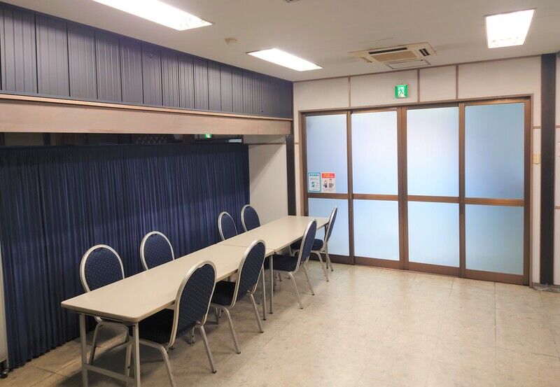 中央福祉会館 面会スペース