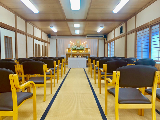 ファミリアホール 式場風景