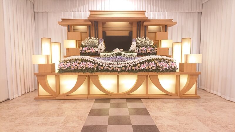 セレモニーホール璃宮庵 祭壇写真