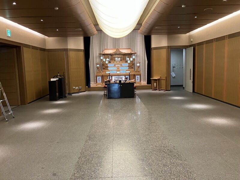 千葉市斎場 式場