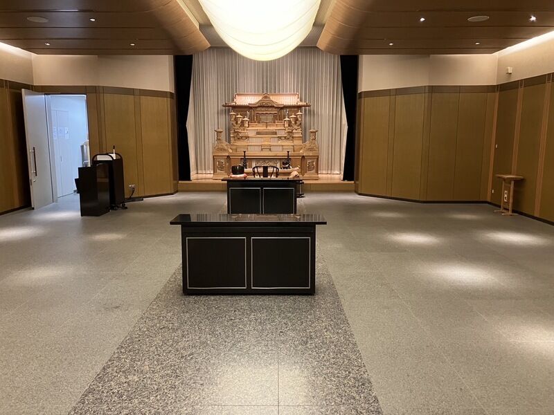 千葉市斎場 式場
